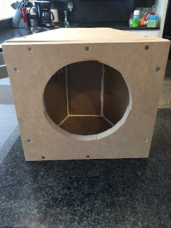 subwoofer box front