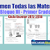 Examen Todas las Materias Bloque III - Primer Grado Ciclo Escolar 2017-2018