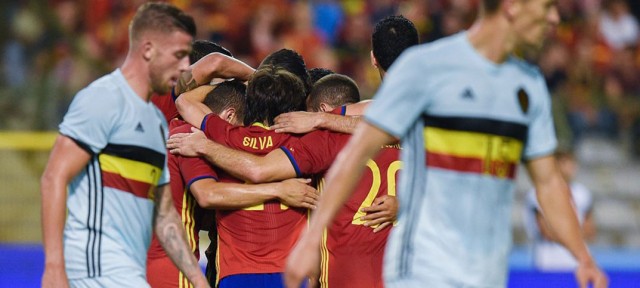 Cuplikan Gol Belgia vs Spanyol Persahabatan
