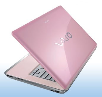 Sony VAIO Pink Laptop CR Series