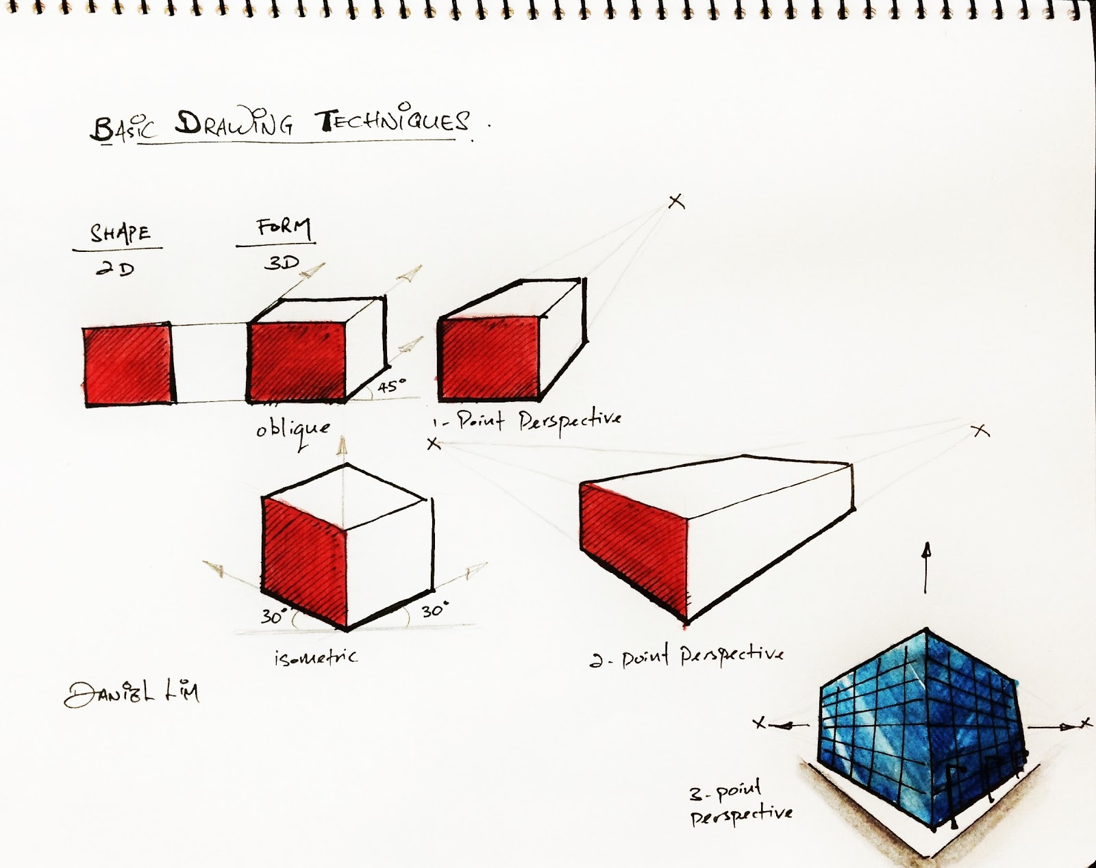 Design Journal SOS Drawing Basics Isometric Drawing 