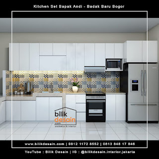 desain kitchen set minimalis kedung badak bogor