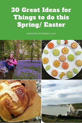 Spring and Easter activities pin