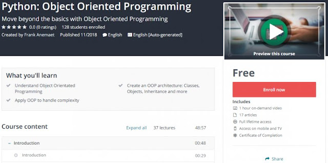 [100% Free] Python: Object Oriented Programming