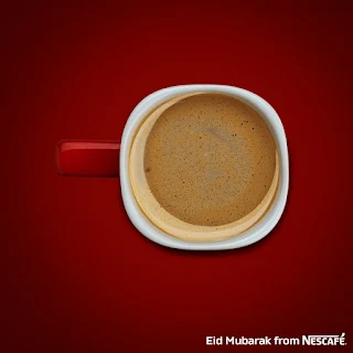 اعلانات شركة نسكافيه Nescafe للعيد