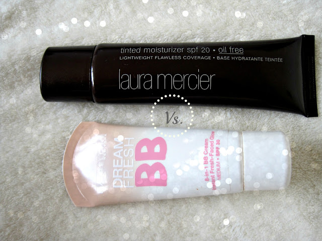 laura mercier tinted moisturizer maybelline dream fresh bb cream review