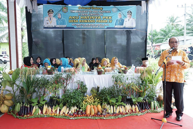 Sambut Tim Evaluasi PKK Sumut, Bupati Asahan Harapkan Warga Memanfaatkan Pekarangannya