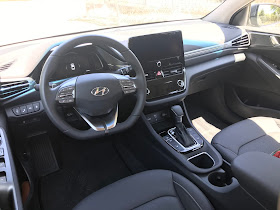 Instrument panel in 2020 Hyundai Ioniq HEV
