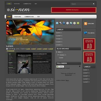 sinem blogger template convert wordpress theme to blogger template with automatic slideshow image template blog