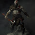 Esculpindo Kratos do game God of War 4 em timelapse