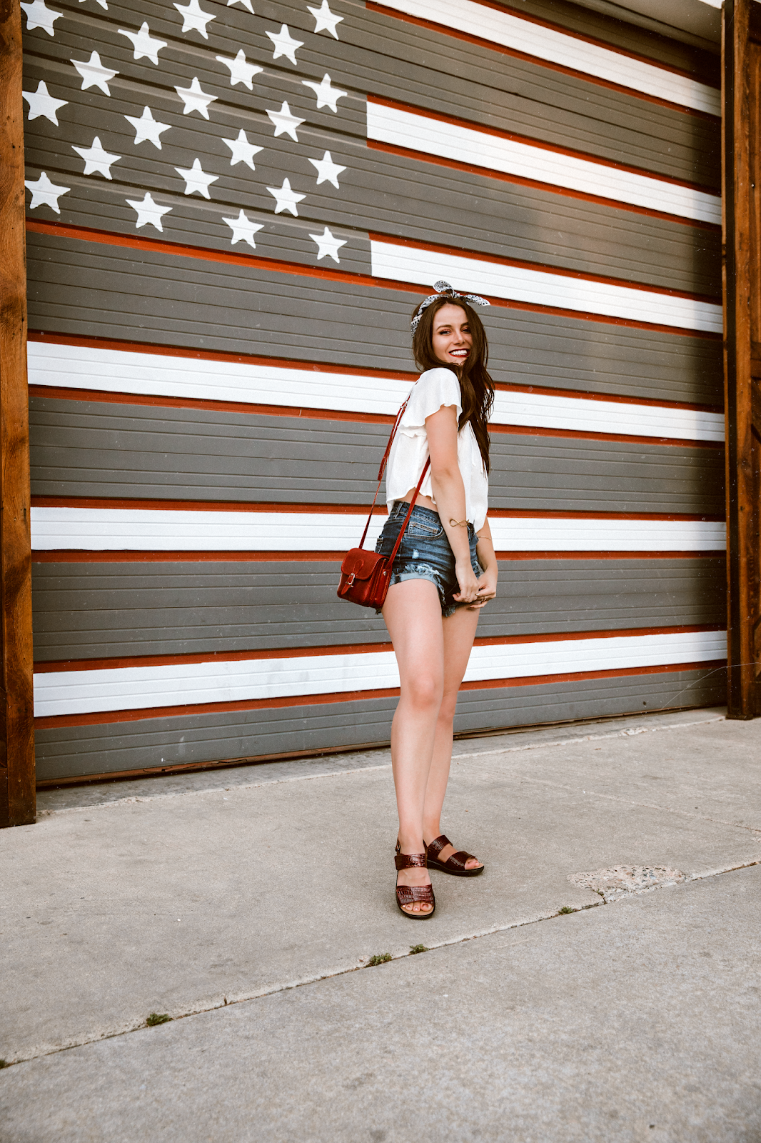 Shelly Stuckman, ArizonaGirl.com, how to style bohemian, fashion blogger, travel blog, Revere Footwear, Show Me Your Mumu, Fourth of July, US Flag