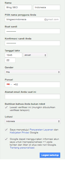 cara membuat email