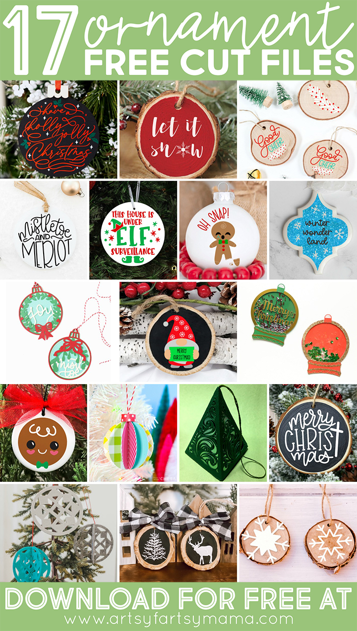 17 Free Ornament Cut Files