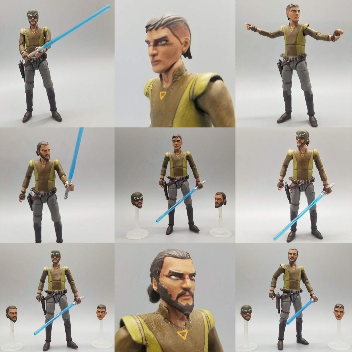 HOW TO CREATE KANAN JARRUS & CHOPPER in Star Wars Jedi Survivor Lightsaber  Customization 