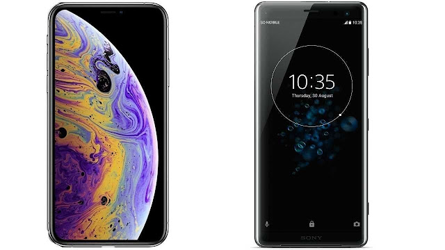 Comparer iPhone XS vs Sony Xperia 1