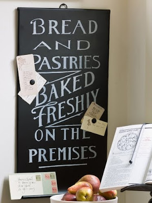 bakery magnet board