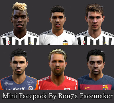 PES 2013 Mini Facepack By Bou7a Facemaker