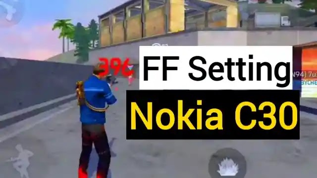 Best free fire headshot setting for Nokia C30 in 2022