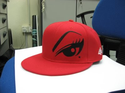 Voyeurizm One Eye fitted cap