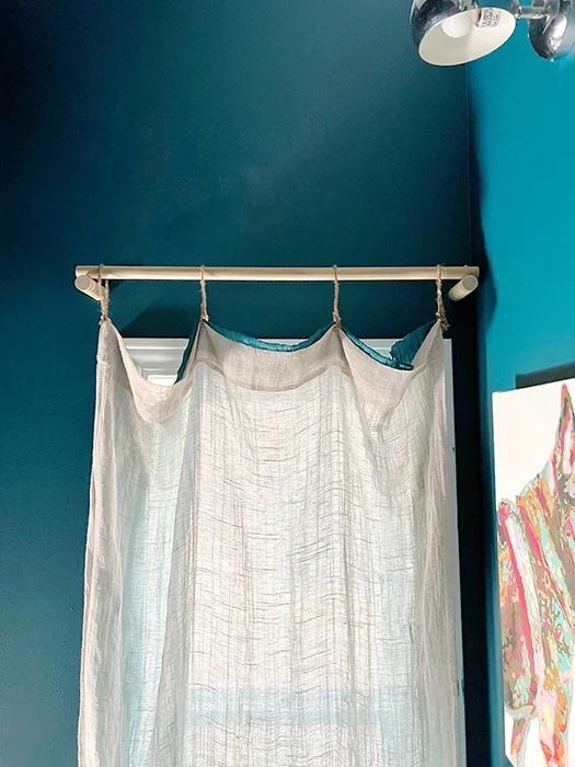 modern dowel curtain rod complete