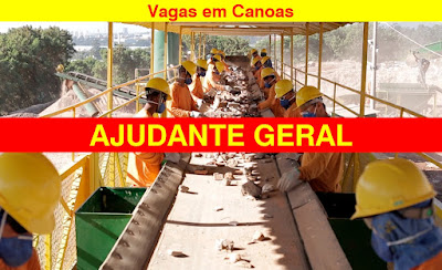 SBR Reciclagem abre vagas para AJUDANTE GERAL em Canoas