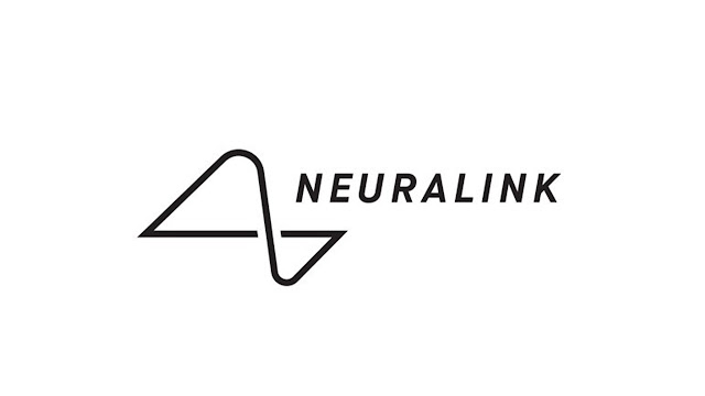 logo of the neuralink company in balck and white
