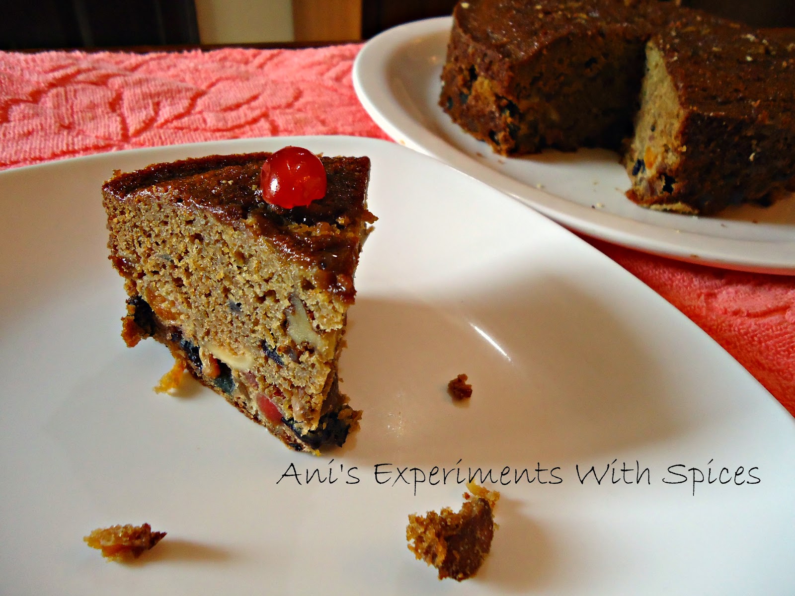 Ani S Experiments With Spices Alton Brown S Free Range Fruit Cake