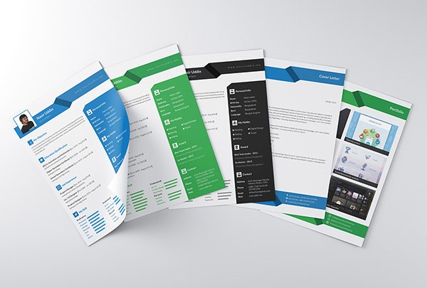 Freebie-Multi-Page-Resume