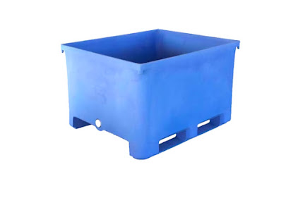 Plastic pallet boxes