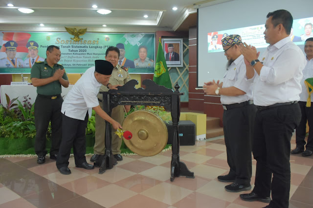 Pemkab Muba All Out Dukung Pelaksanaan Pendaftaran Tanah Sistematis Lengkap