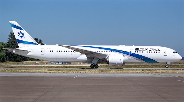 Boeing 787-9 El Al Airlines First Delivery 4X-EDA