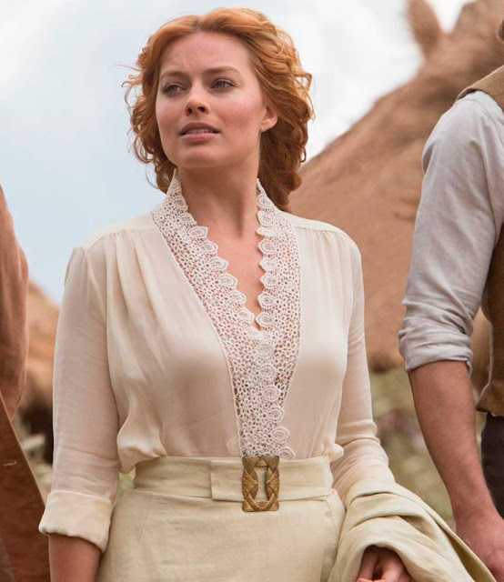 Tarzan filme 2016, Jane (Margot Robbie) vestido branco, figurino 