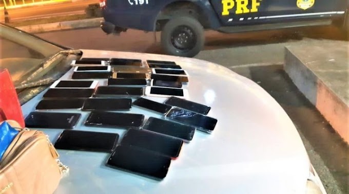 Pombalense acusado de estupro coletivo, é preso com mais de trinta aparelhos celulares roubados