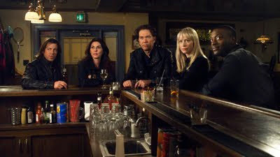 The cast of Leverage