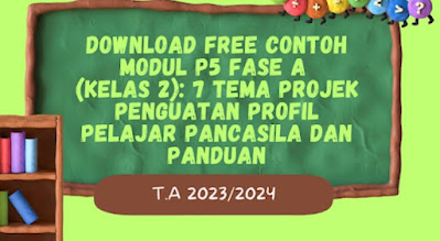 Download Contoh Modul P5 Fase A Kelas 2 SD Kurikulum Merdeka