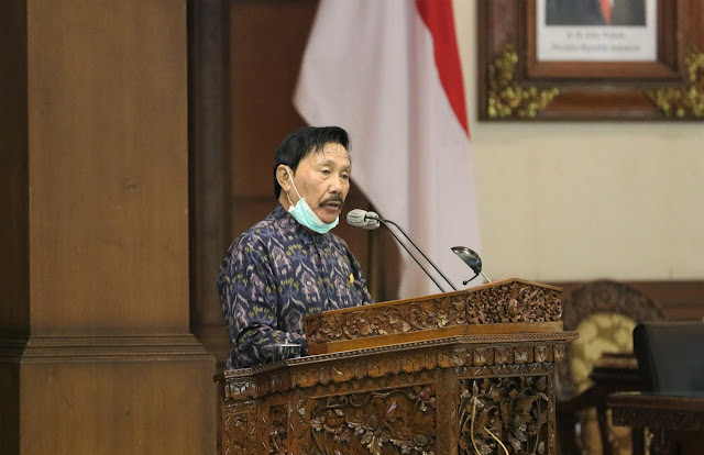  Fraksi Partai Golkar DPRD Bali Pertanyakan Penyaluran Dana Stimulus Covid-19