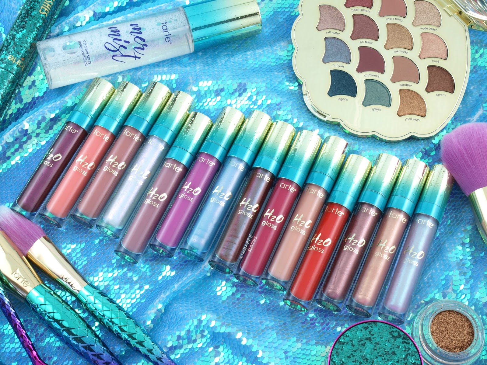 Tarte Mermaid Collection | H2O Gloss: Review & Swatches
