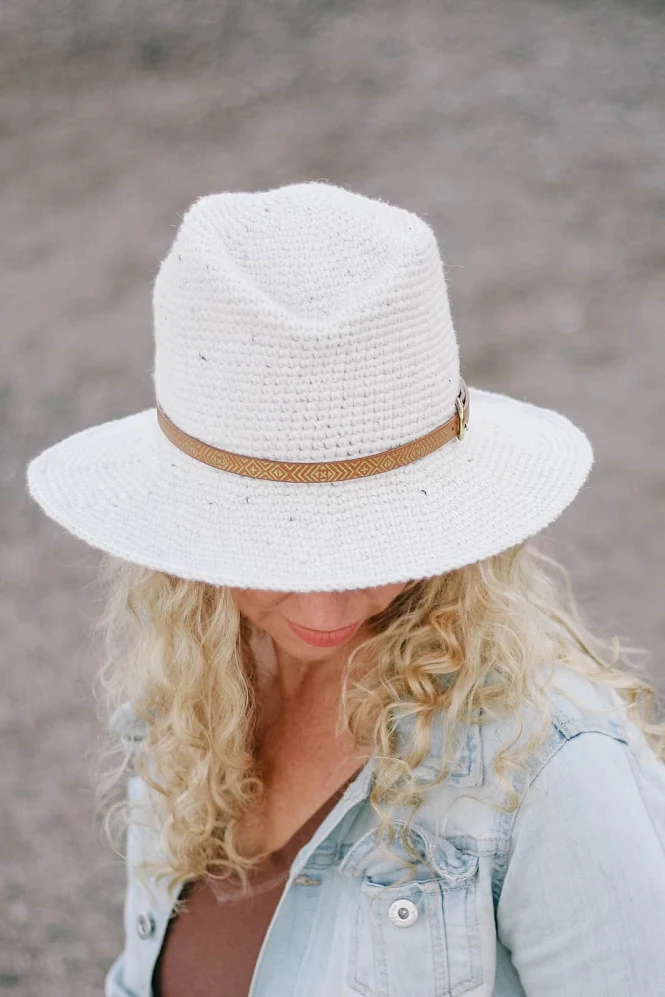 Crochet Summer Hat: Tate Rancher Hat