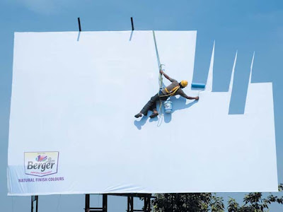 Berger Paint Billboard - Berger Paint Illusion