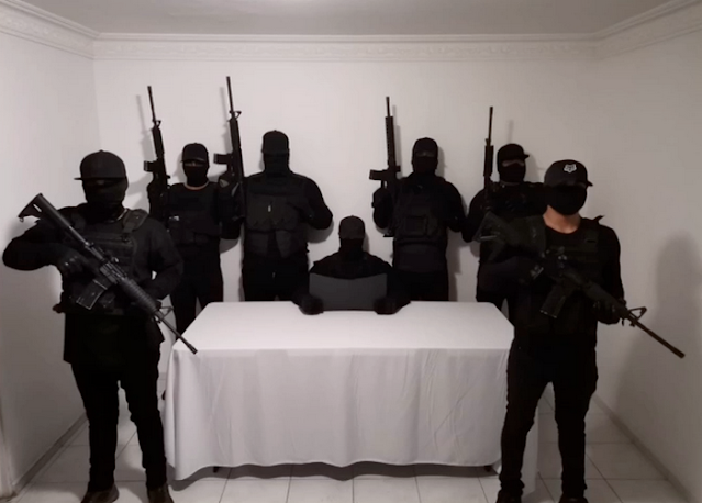 Video: El CJNG culpa a sus enemigos  La Nueva Plaza’, ‘el Cártel del 2’, o ‘Los Cholos’ los que le pelan en su estado de matar a los 11 albañiles