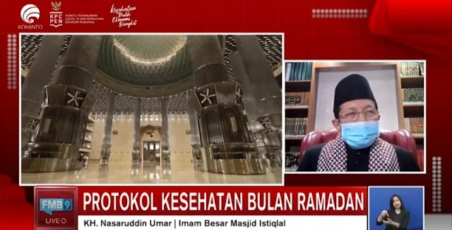 Strategi Memutus Rantai Penyebaran Covid-19 Di Ramadan, Masjid Istiqlal Batasi Jemaah Hanya 1 Persen