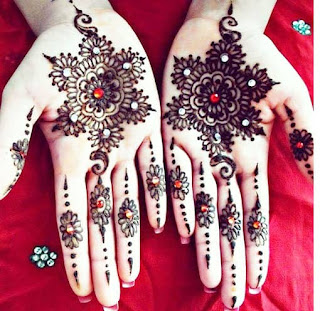 Simple Arabic Mehndi Design