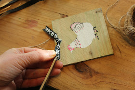 home-made greetings card