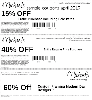 Michaels coupons april