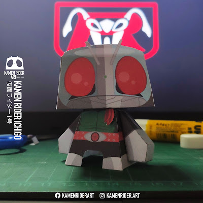 Kamen Rider Ichigo Papercraft