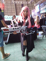 Force Gunner cosplayer Honey Pie