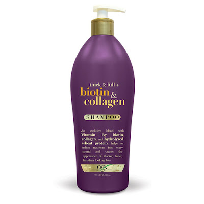 ogx thick and full biotin and collagen shampoo 