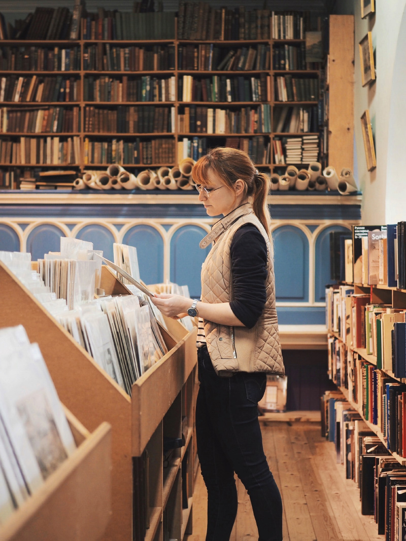 La librairie Leakey's Bookshop à Inverness