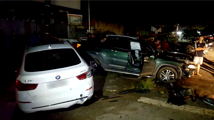  BMW: Adolescente pega carro escondido do pai e causa grave acidente de trânsito