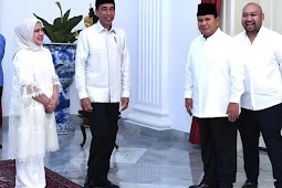 Hari Kedua Lebaran, Begini Momen Hangat Prabowo Sarapan Bareng Jokowi di Istana Negara